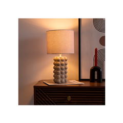 Ceramic Lamp – Taupe