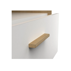 Chest of Drawers – Brown & White