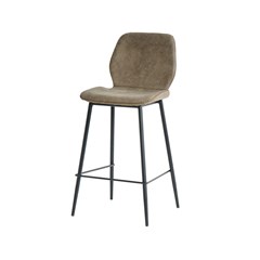 Barstool Microfiber 94cm - Brown