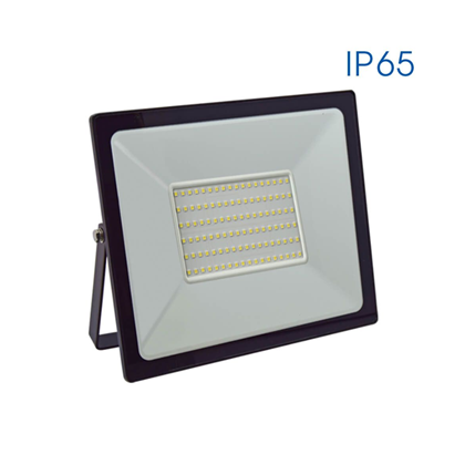 LED Floodlight 100W - 4000K Cool White - Black