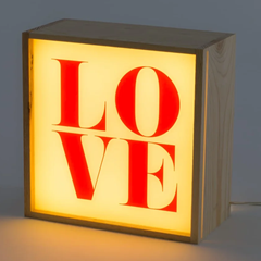 Lighthink Box Light Wood 21X10 5Xh21cm
