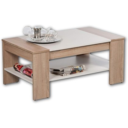 Coffee Table - Sonoma Oak & White