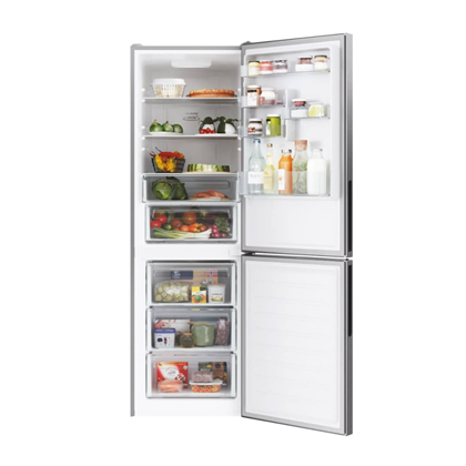 Fresco 341L Fridge-Freezer Stainless Steel