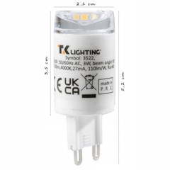 G9 Bulb 3W 4000K