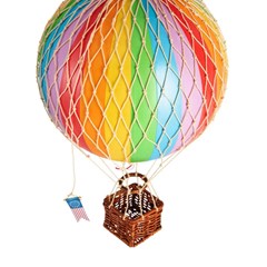 Vintage Balloon Model Travels Light Rainbow