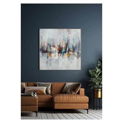 Fire And Ice Acryl Painting 100X100