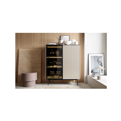 Showcase Cabinet Led 126 – Vicenza Oak