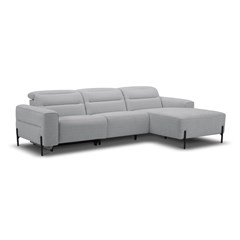 Sofa 2-Seater with CHL Right 1.5 - Grey