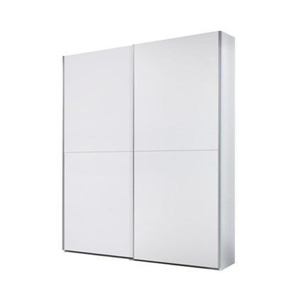 Sliding Door Wardrobe Cabinet - White