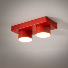 Lego Ceiling Lamp - Red