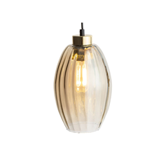 Sebo Hanging Lamp – Black, Yellow & Gold