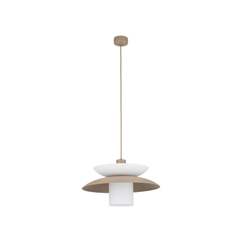 Verado Knowing Hanging Lamp – White & Beige