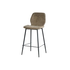 Barstool Microfiber 94cm - Brown