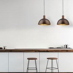 Pendant Oslo 4508 1xE27 - Brown