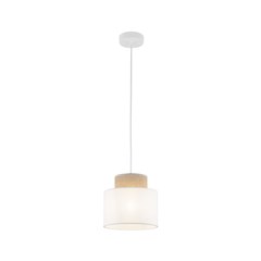 Pendant Lamp Duo - White & Juta 15W E27