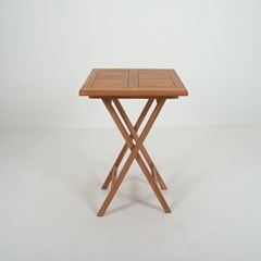 Square Folding Table with 4 Foldable Chairs