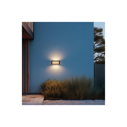 Outdoor Wall Up-Down Light – Graphite