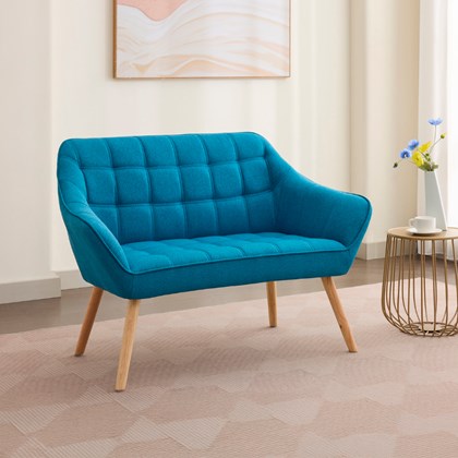 Sofa 2Seater – Soft Touch Velvet  Blue