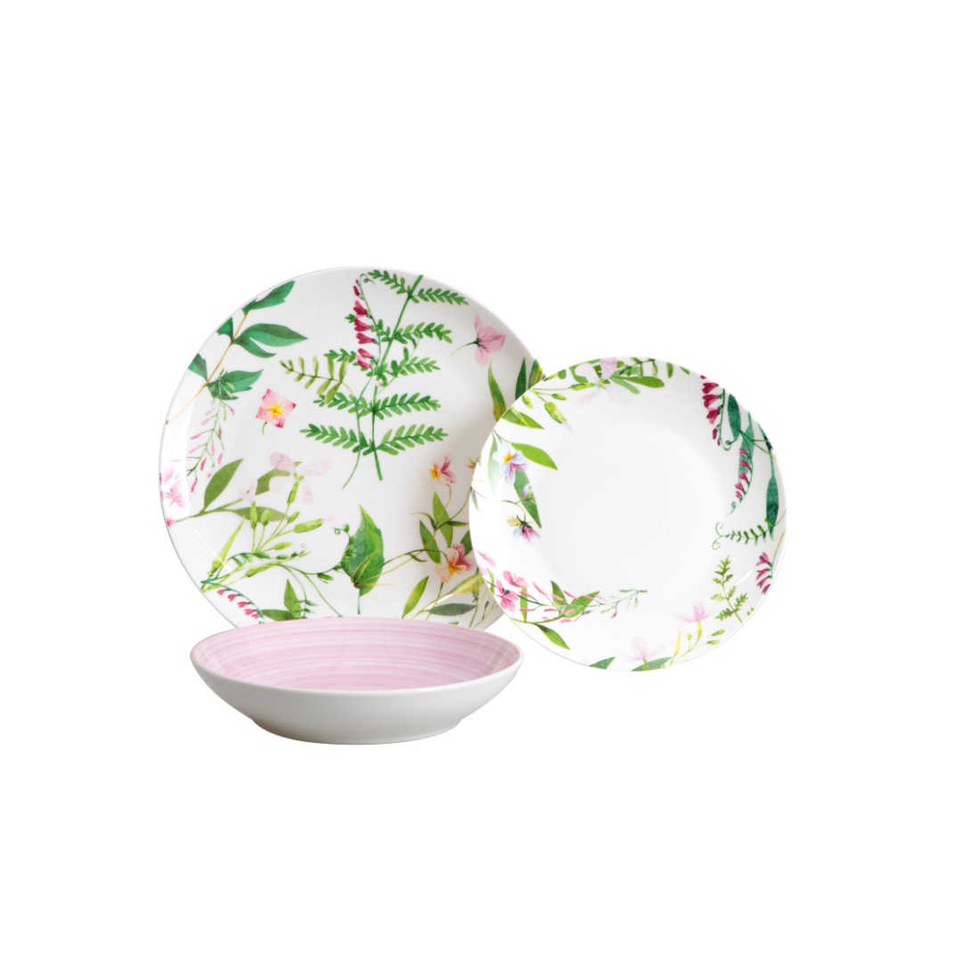 18 Piece Dinner Set – Coupe Shape