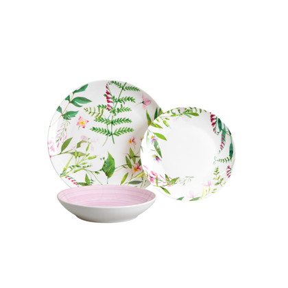 18 Piece Dinner Set – Coupe Shape