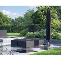 Free-arm Parasol Cover Anthracite