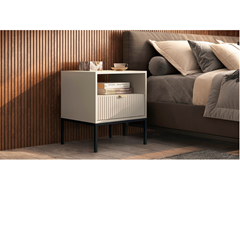 Bedside Table Cashmere - Black