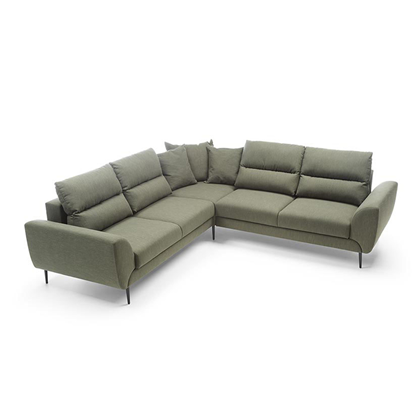 Corner Sofabed with Chaise Left 265cm – Olive