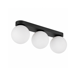 Mini Black Ceiling Lamp – 3-Light