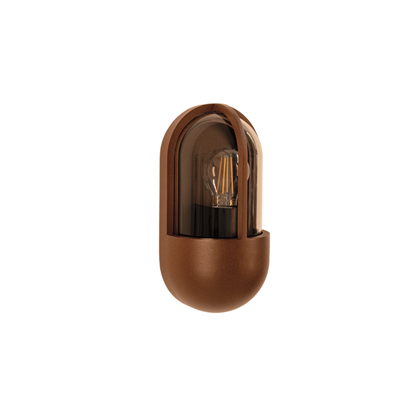 Outdoor Wall Light – Dark Brown