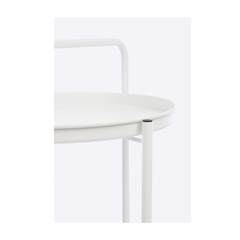 White Twin Trolley W-Tray