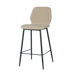 Bar Chair Pu Beige