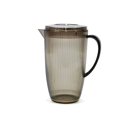 Jug With Lid Smoked 2.5Lt