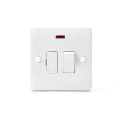 13AMP Fused Spur Switch Eco White