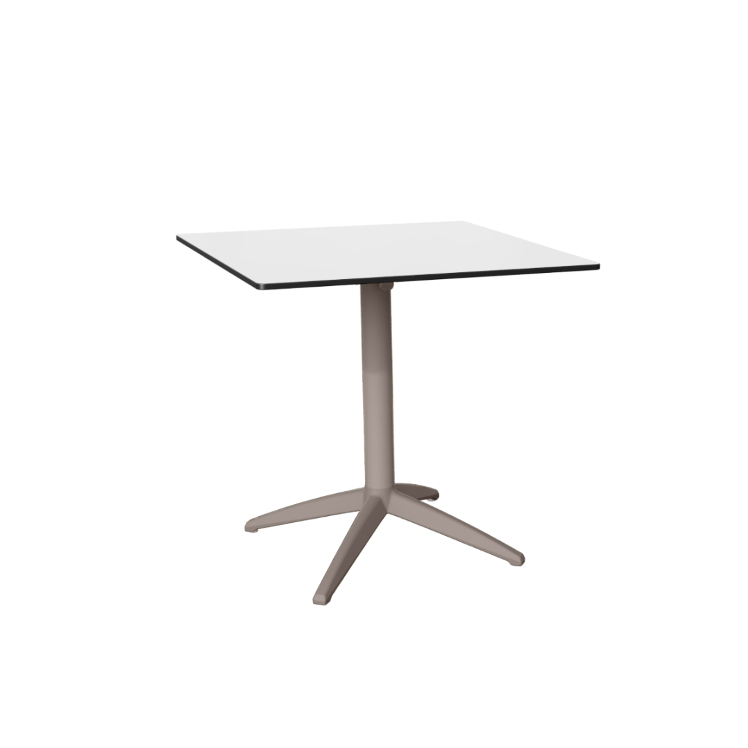 Table Cafe Folding 72H 80x80 – Turtle Dove