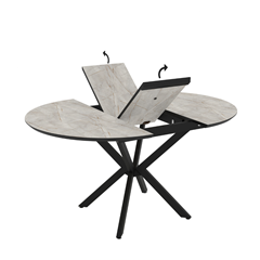 Dining Table  EXT 110-145x110x76cm