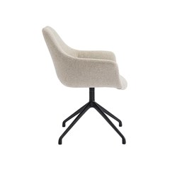 Fabric Swivel Armchair