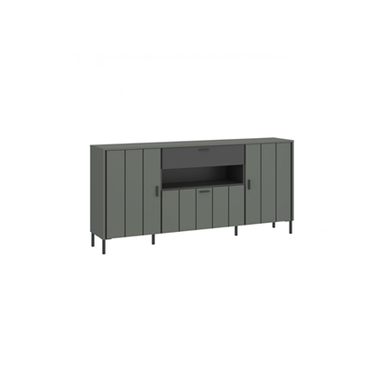 Chest Drawers 2D1k1s – Green & Anthracite