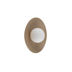 Wall Lamp Slate Sabia Glass G9