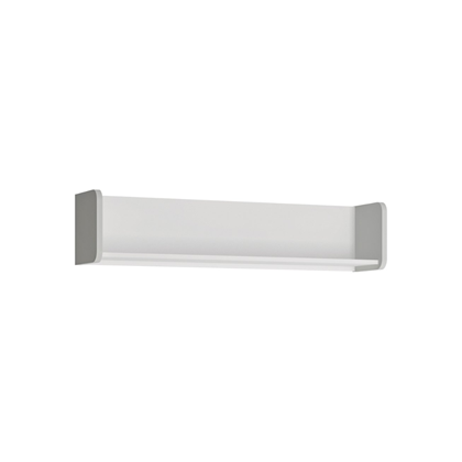 Hanging Bookshelf – Cool Grey & White Alpin
