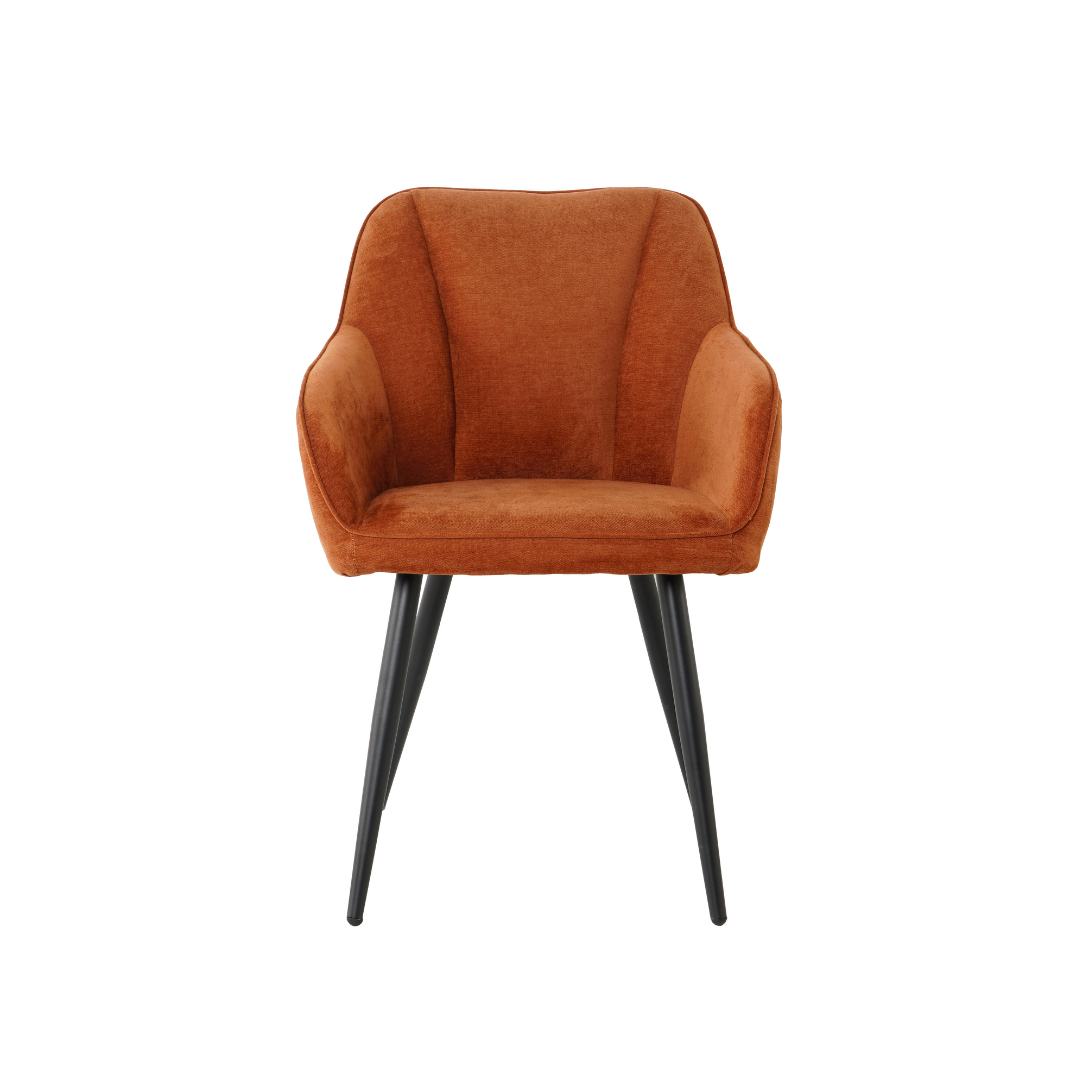 Dining Chair Rust Red