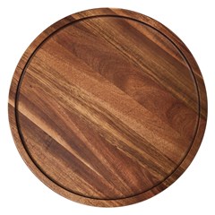 Nesting Table Round Of 2 in Acacia Wood