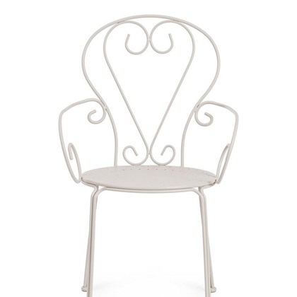 Garden Armchair - Light Grey