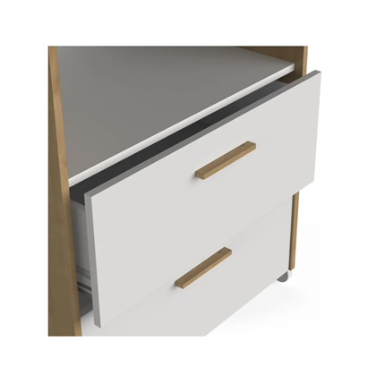 Changing Baby Table – Brown & White