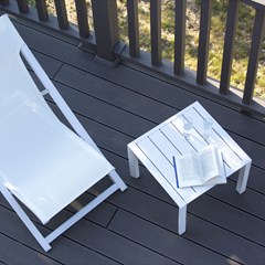 Cannes Side Table White