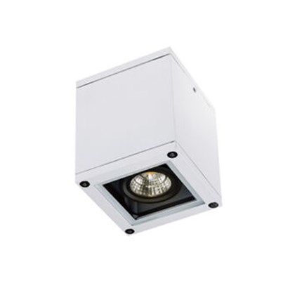 Ceiling Light Square 1XGU10 IP65 White