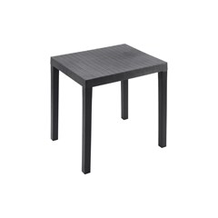 Camping Table Square Anthracite 78X65 Cm