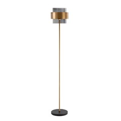 Midnight Brass - Floor Lamp
