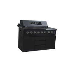 Outdoor Kitchen Black Power Coated