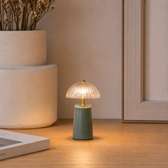 LED Table Lamp - Dark Green
