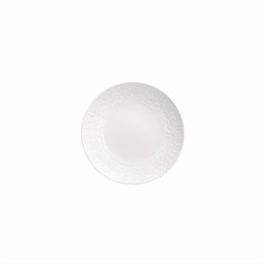 Bread Plate Cm 16 Porcelain White